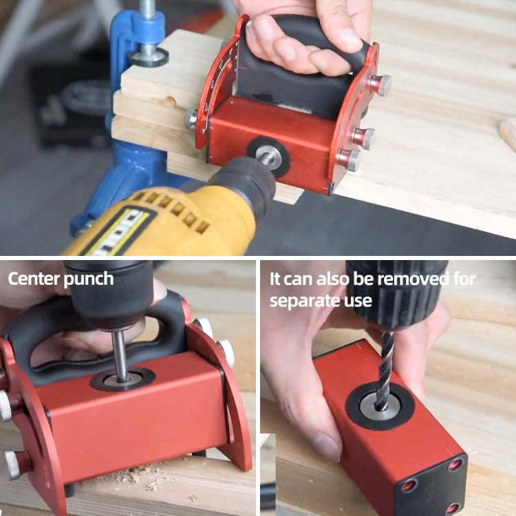 Aluminum Alloy Woodworking Inclined Hole Locator Punching Locator