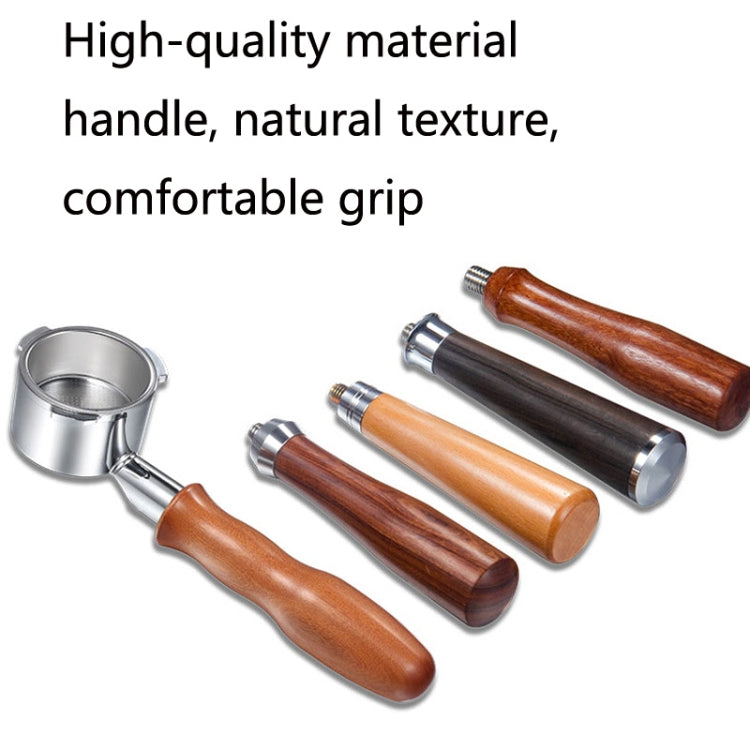 DL-1 Zinc Alloy Coffee Maker Bottomless Handle For Dongling, Style: Black Rosewood