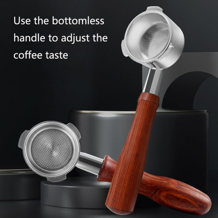 DL-1 Zinc Alloy Coffee Maker Bottomless Handle For Dongling, Style: Red Gem Without Buckle
