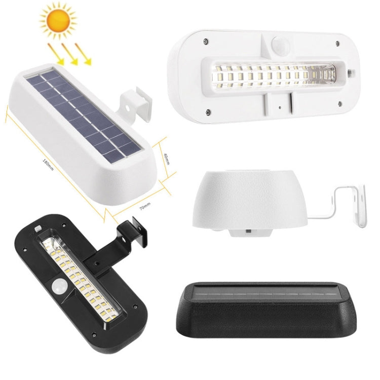 12 LED Solar Outdoor Waterproof Body Sensor Wall Light