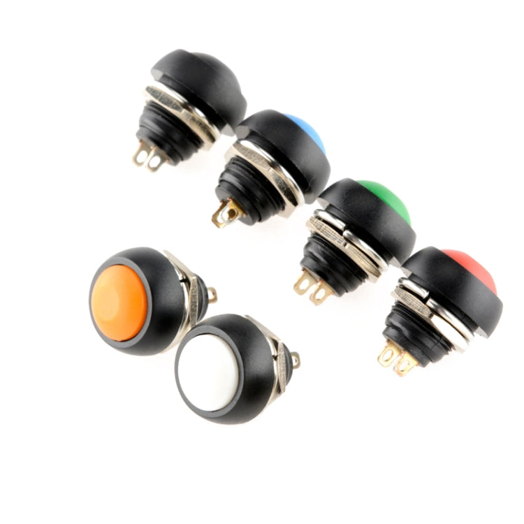 10 PCS Small Waterproof Self-Reset Button Switch