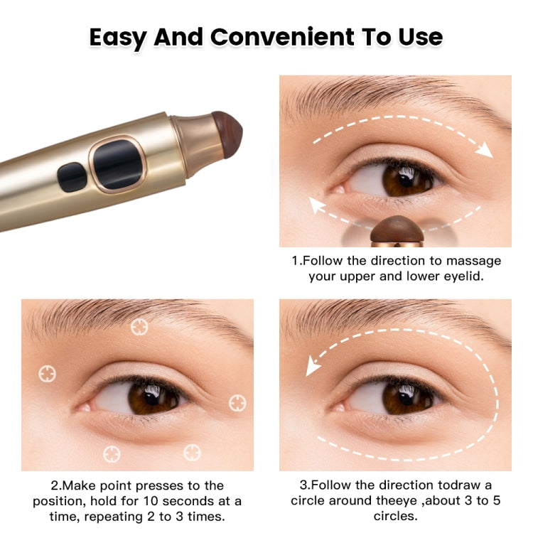 CXD15  Bianstone Eye Massager Vibration Hot Compression Eye Cream Importer
