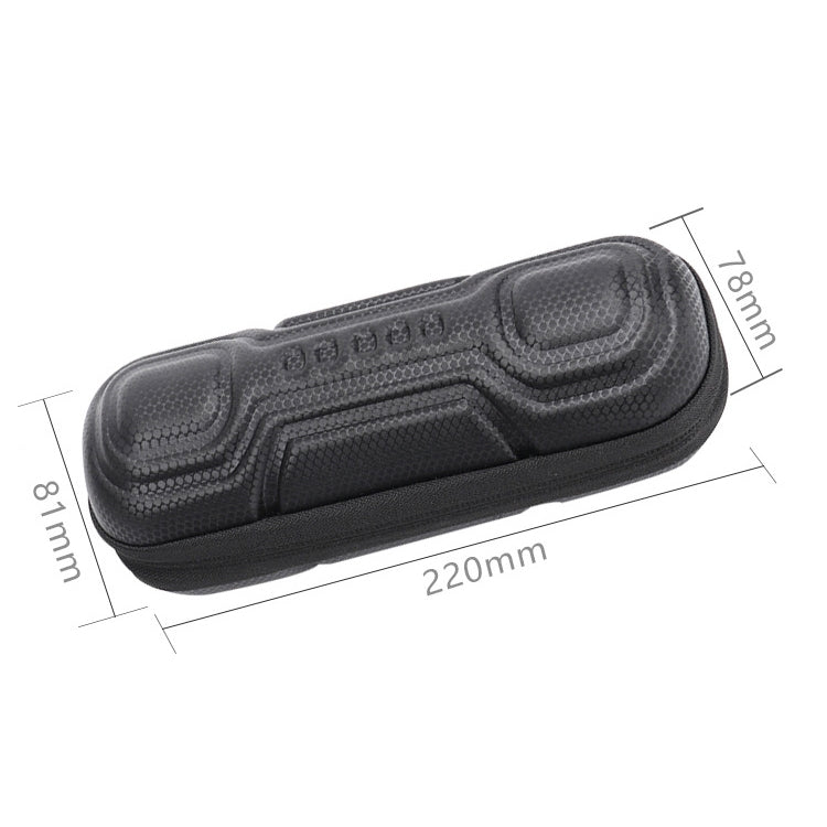 BG-500701 Bicycle Repair Tool Bottle Frame Hard Shell Carrier Bag(Black)