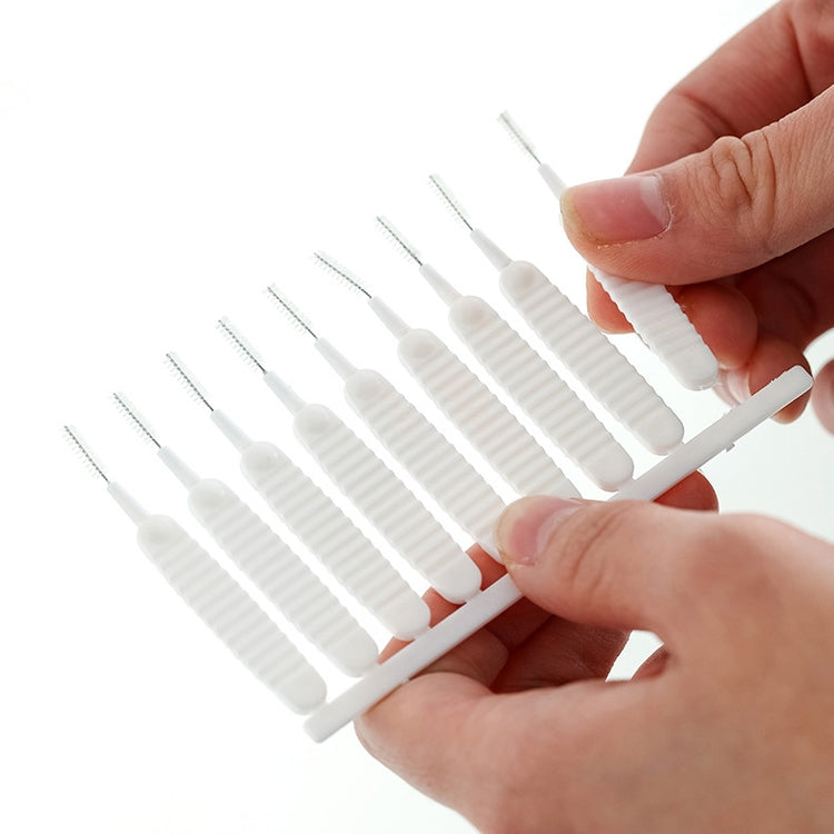 Imakara 4 Sets Shower Head Slits Cleaning Brush Anti-Clogging Small Brush(White)