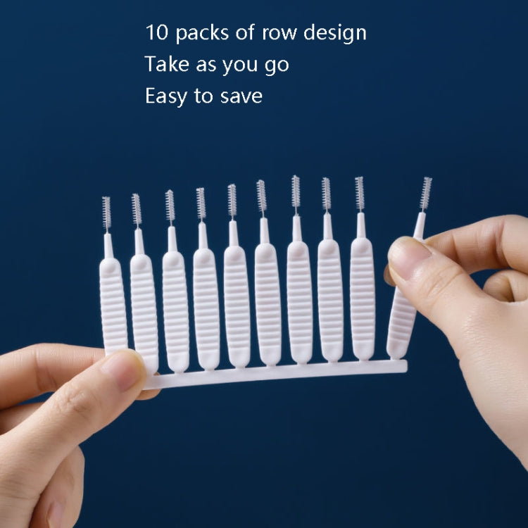Imakara 4 Sets Shower Head Slits Cleaning Brush Anti-Clogging Small Brush(White)