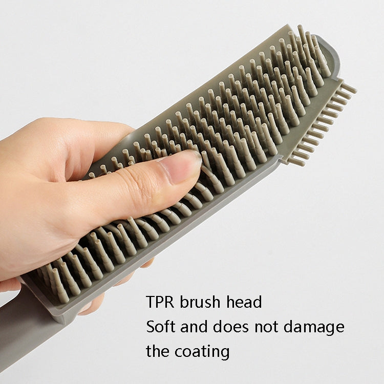 3 In 1 Floor Bath Cylinder Brush Silica Gel Cleaning Brush