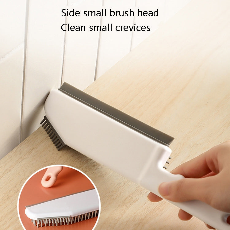 3 In 1 Floor Bath Cylinder Brush Silica Gel Cleaning Brush