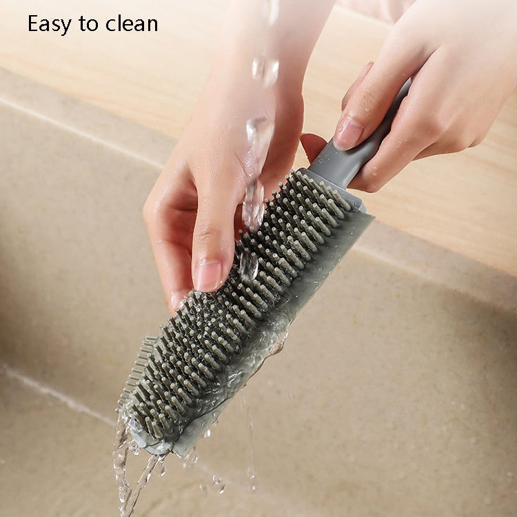 3 In 1 Floor Bath Cylinder Brush Silica Gel Cleaning Brush
