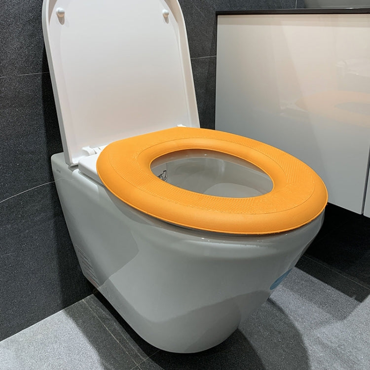 3 PCS EVA Thermal Adhesive Toilet Seat Washer, Colour: Yellow