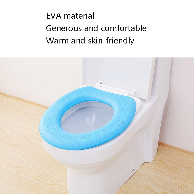 3 PCS EVA Thermal Adhesive Toilet Seat Washer, Colour: Yellow