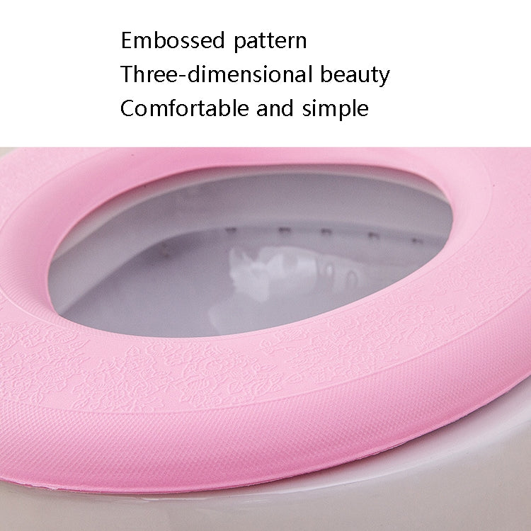 3 PCS EVA Thermal Adhesive Toilet Seat Washer, Colour: Yellow