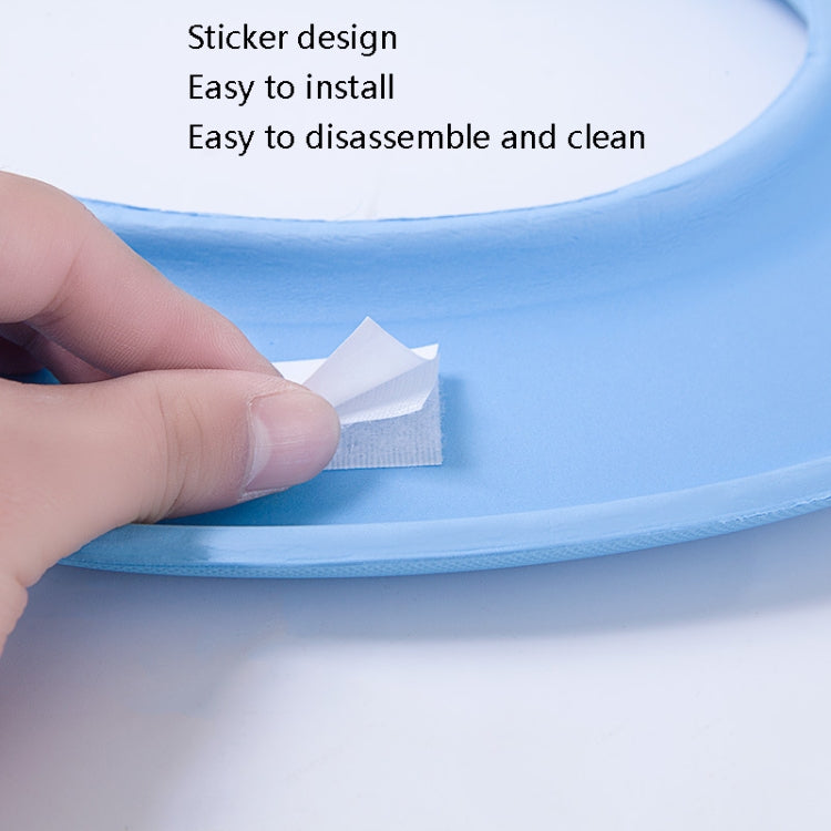 3 PCS EVA Thermal Adhesive Toilet Seat Washer, Colour: Blue