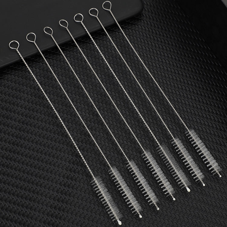 50 PCS Stainless Steel Brush Bottle Cleaning Brush, Size: 23cm