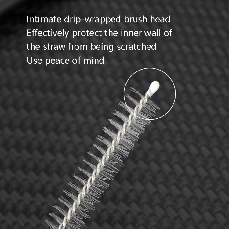 50 PCS Stainless Steel Brush Bottle Cleaning Brush, Size: 23cm