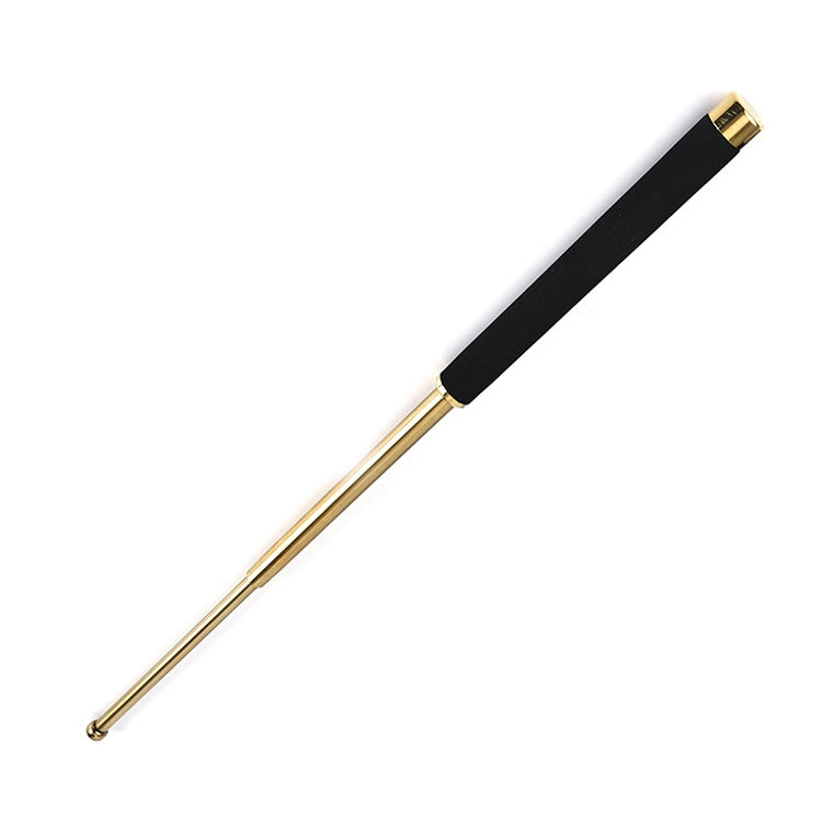 Three-Section Telescopic Swing Stick With Sponge Handle Self-Defense Products