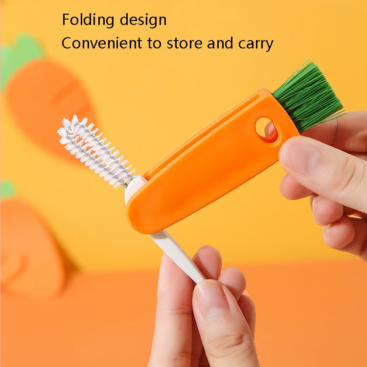 4 PCS 3 in 1 Cup Cleaning Brush Pacifier Gap Interior Brush