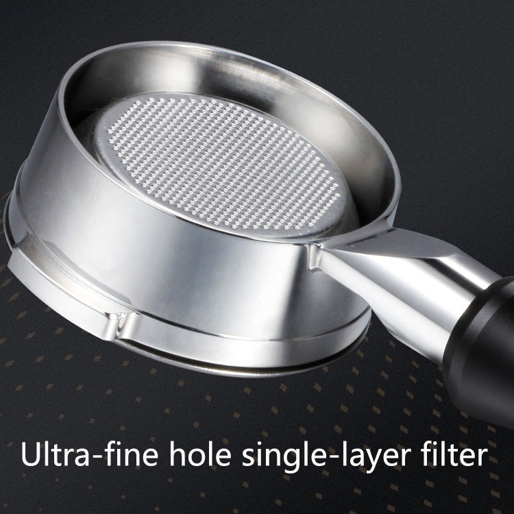 TSPH54 Three-Ear Alloy Stainless Steel Coffee Bottomless Handle For Bofu 8 Series, Style: Silver