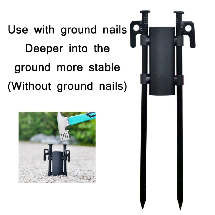 Outdoor Camping Canopy Pole Tent Support Fixture(35mm in Diameter)