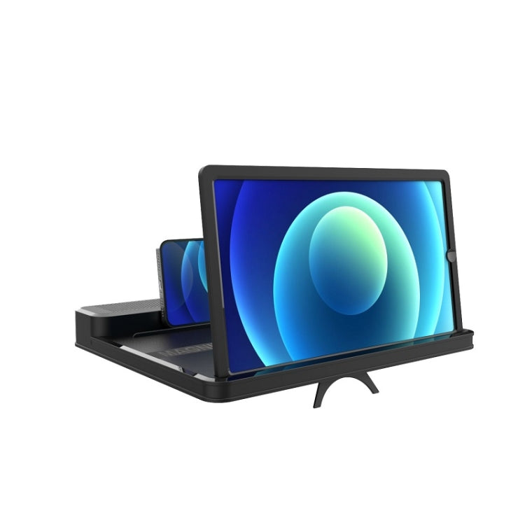 Folding Mobile Phone Screen Magnifying Glass With Bluetooth Speaker