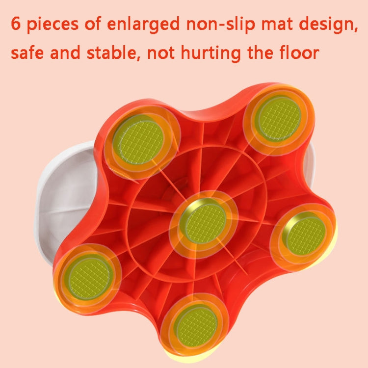 Split Type Silent Twisting Plate(Orange White)