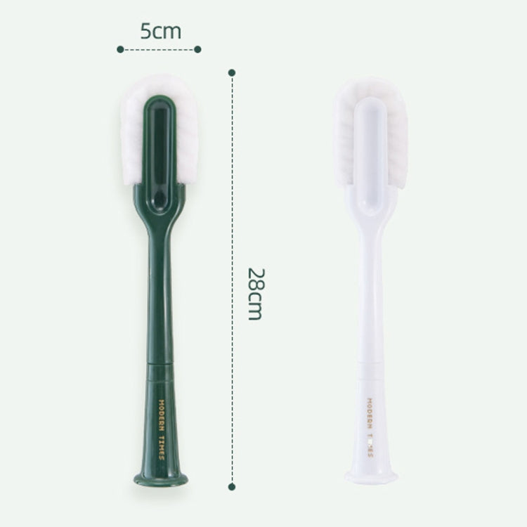 Household Multifunctional Long-Handled Double-Headed Cup Brush