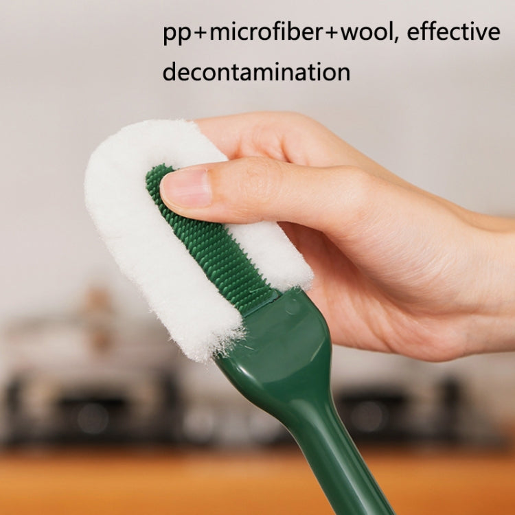 Household Multifunctional Long-Handled Double-Headed Cup Brush