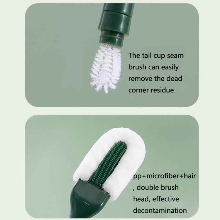Household Multifunctional Long-Handled Double-Headed Cup Brush