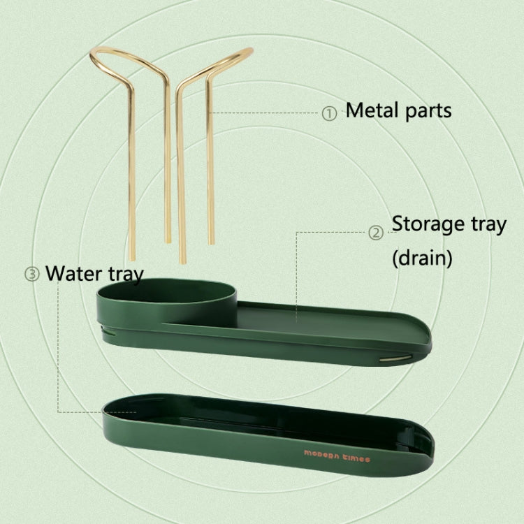 Kitchen Sink Shelf Sponge Soap Damp-Proof Drain Rack