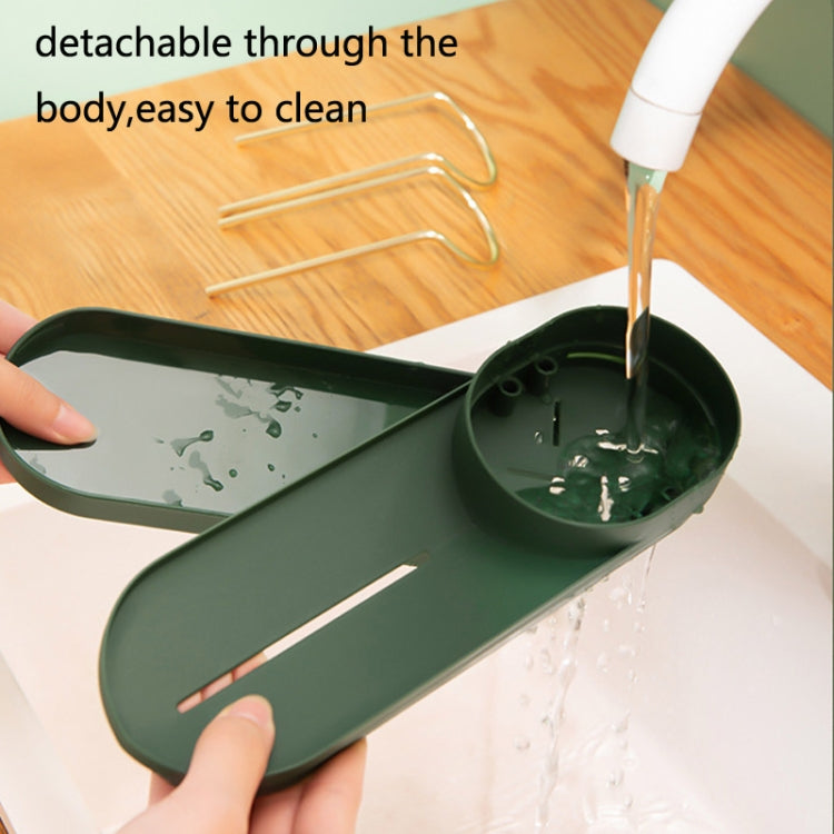 Kitchen Sink Shelf Sponge Soap Damp-Proof Drain Rack