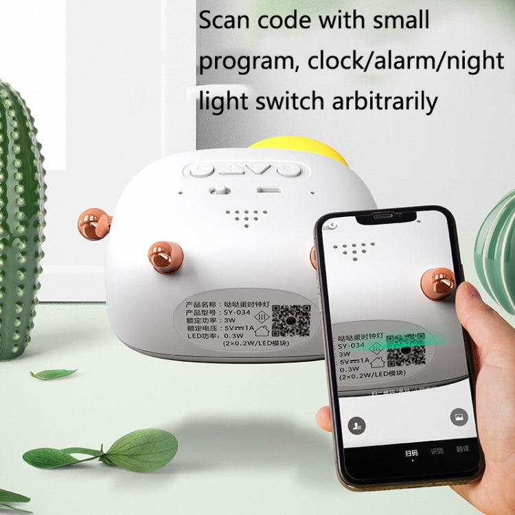 SY-034 Children LED Electronic Alarm Clock Bedside Atmosphere Light