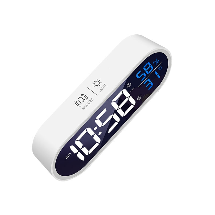 Smart LED Digital Display Temperature and Humidity Alarm Clock