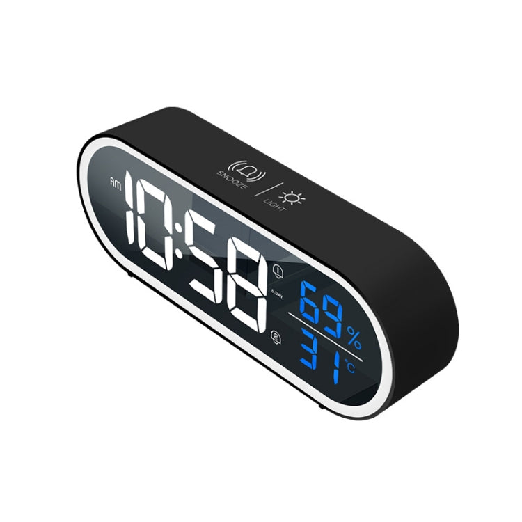 Smart LED Digital Display Temperature and Humidity Alarm Clock