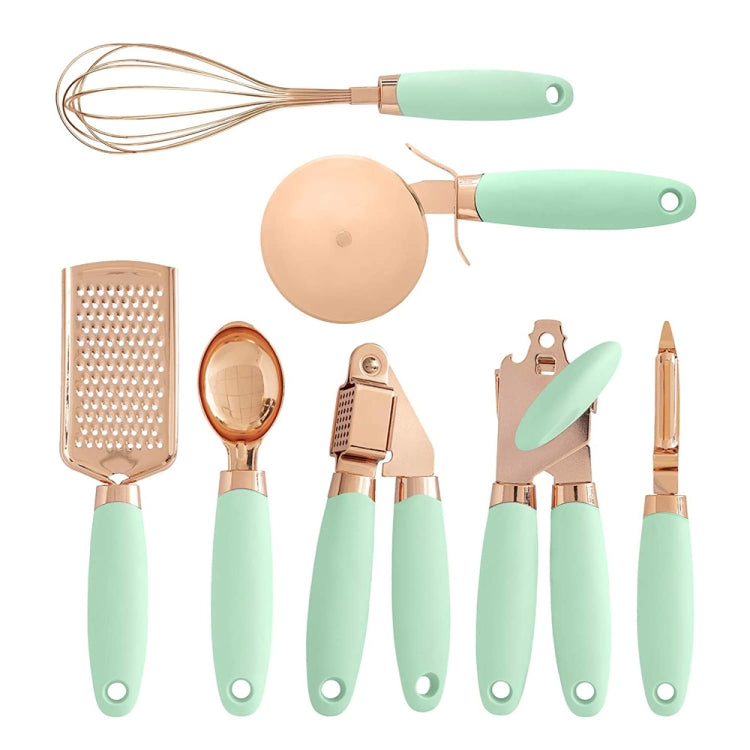 BXGN7-01 7 in 1 Household Kitchen Gadgets Set, Style: Leather Box