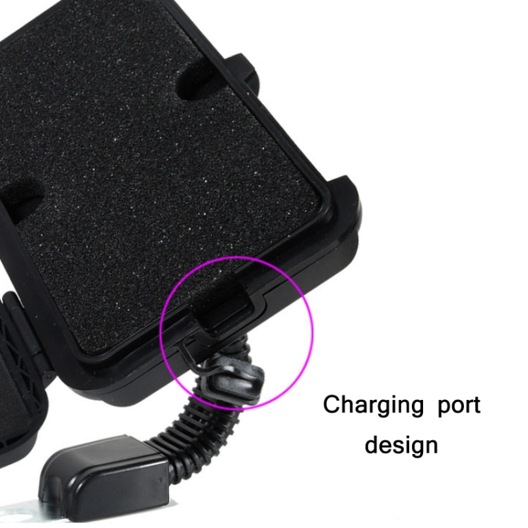 Motorcycle Bicycle Waterproof Mobile Phone Holder, Style: Rearview Mirror (7 inch)