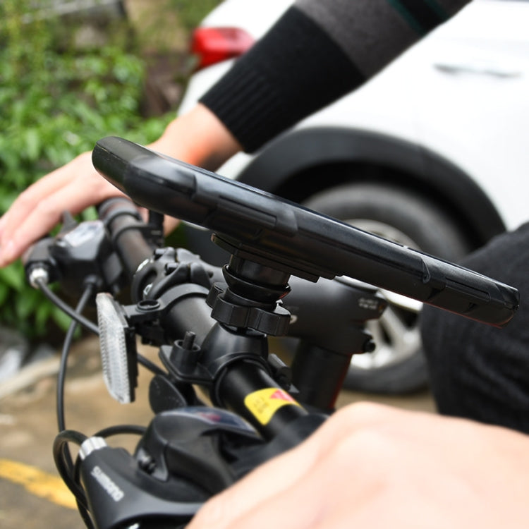 Motorcycle Bicycle Waterproof Mobile Phone Holder, Style: Rearview Mirror (7 inch)