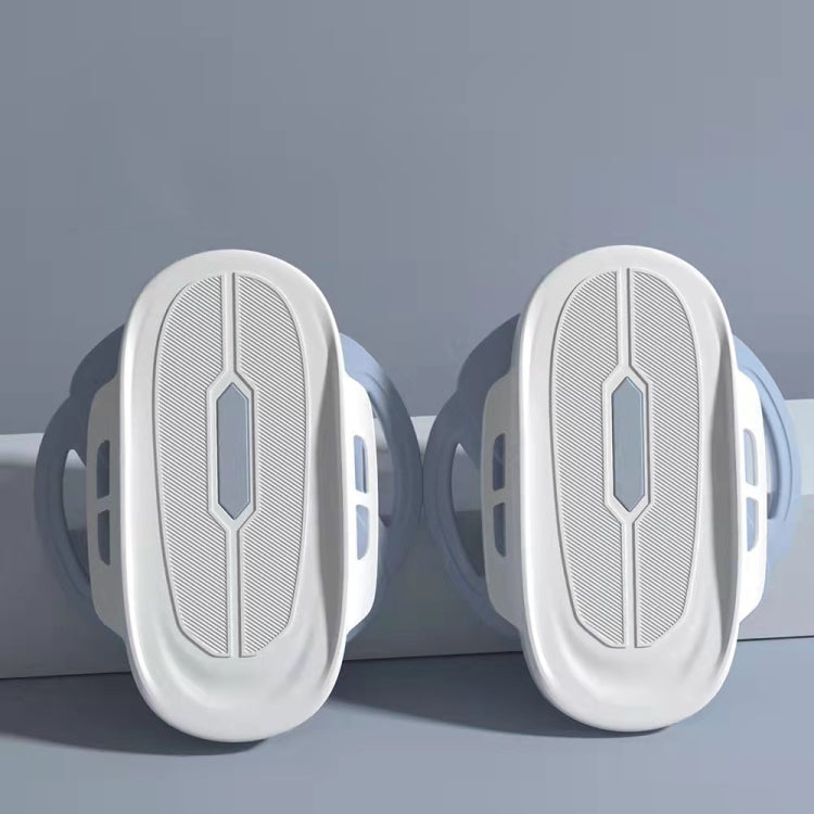 Split Double-Bearing Twisting Disc, 1 Pair (Blue)