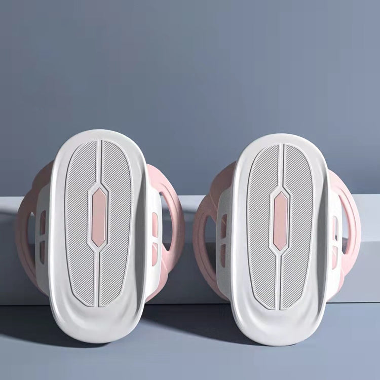 Split Double-Bearing Twisting Disc, 1 Pair (Pink)