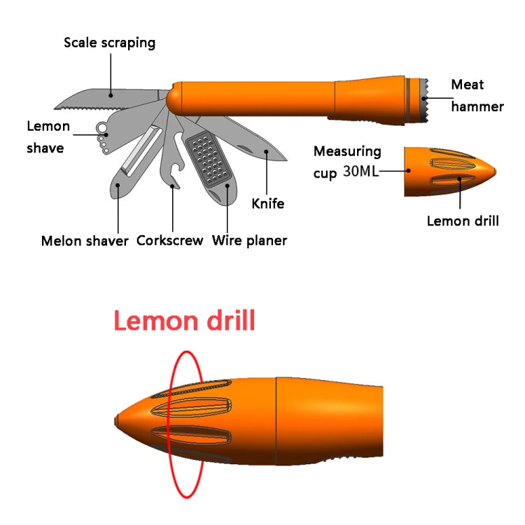 EB07 9 in 1 Kitchen Small Tools