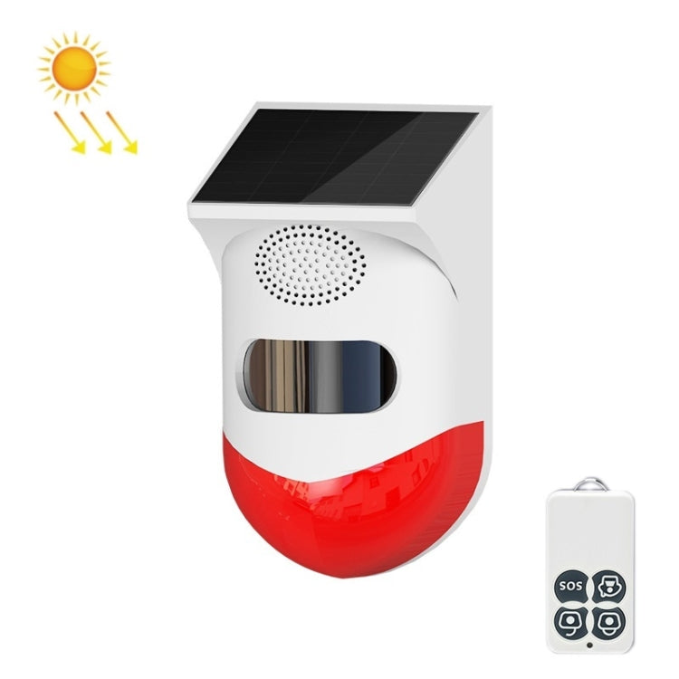 Outdoor IP67 Waterproof Solar Infrared Alarm, Spec: Recording