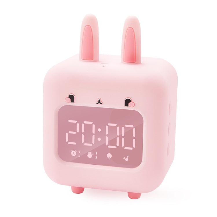 C2106 Naughty Rabbit Music Children Smart Alarm Clock