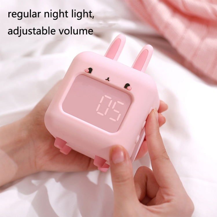 C2106 Naughty Rabbit Music Children Smart Alarm Clock