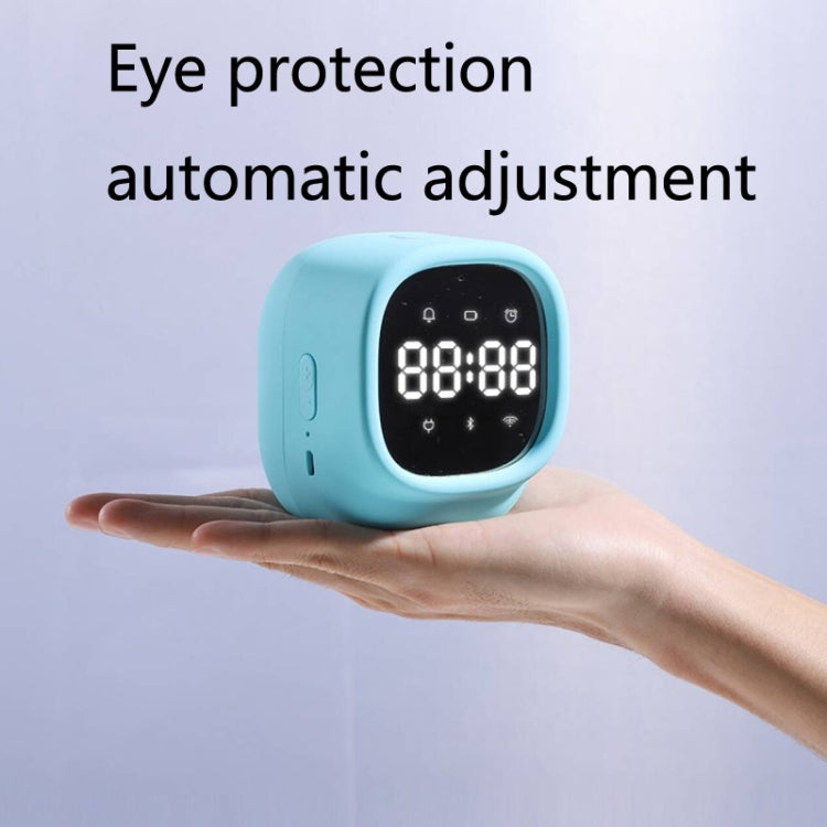 T5 Smart Student Learning Multifunctional Voice Translation Alarm Clock(blue)