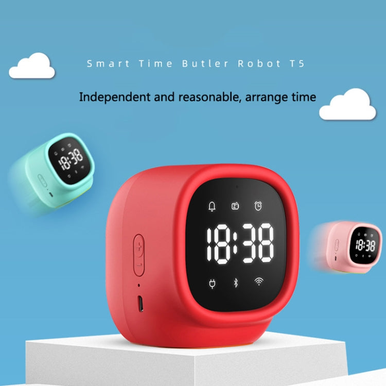T5 Smart Student Learning Multifunctional Voice Translation Alarm Clock(blue)