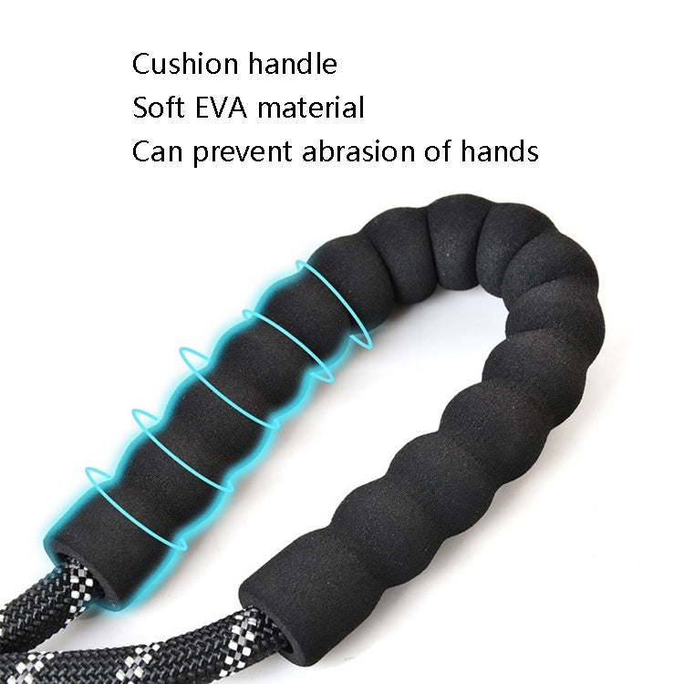 Pet Supplies Reflective Dog Pull Rope, Size: Long 200cm Thick 1.2cm