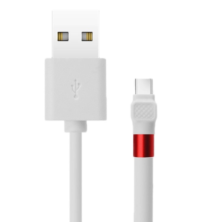 Desktop Lazy Mobile Phone Holder Fast Charging Data Cable, Model: USB to Type-C(White)
