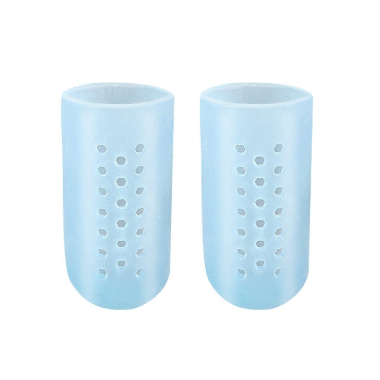 10 Pairs With Hole Toe Set High Heels Anti-Wear Anti-Pain Toe Protective Cover, Size: S