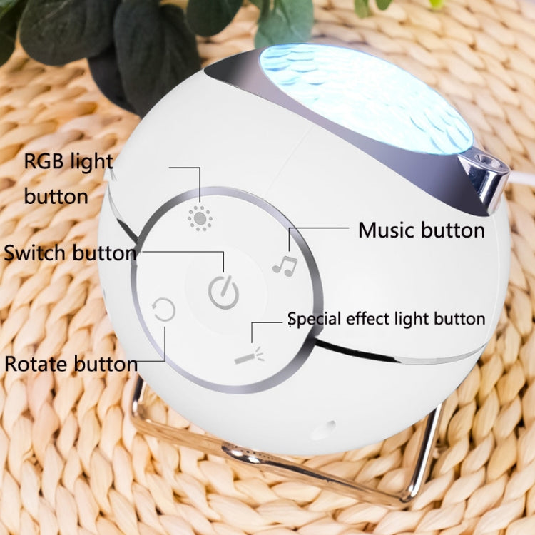 K-1079 Planetary Projection Remote Control Music Night Light