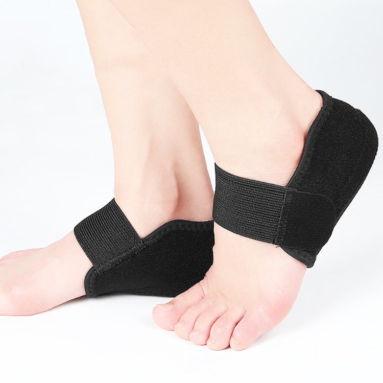 1 Pair Heel Protective Cover Shock Absorption Comfortable Booster, Size: L (41-45) 2cm(Black)