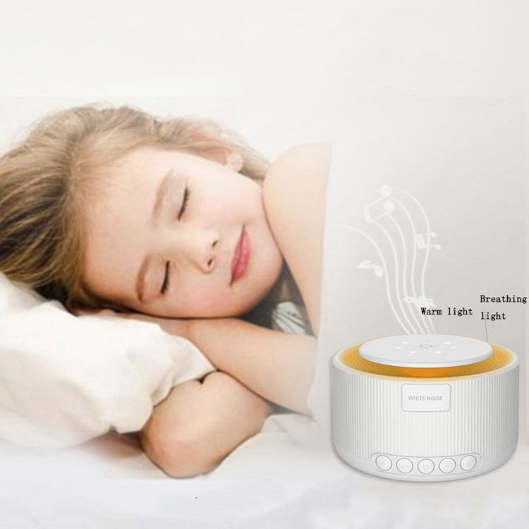2 PCS Smart Warm Light White Noise Sleep Instrument