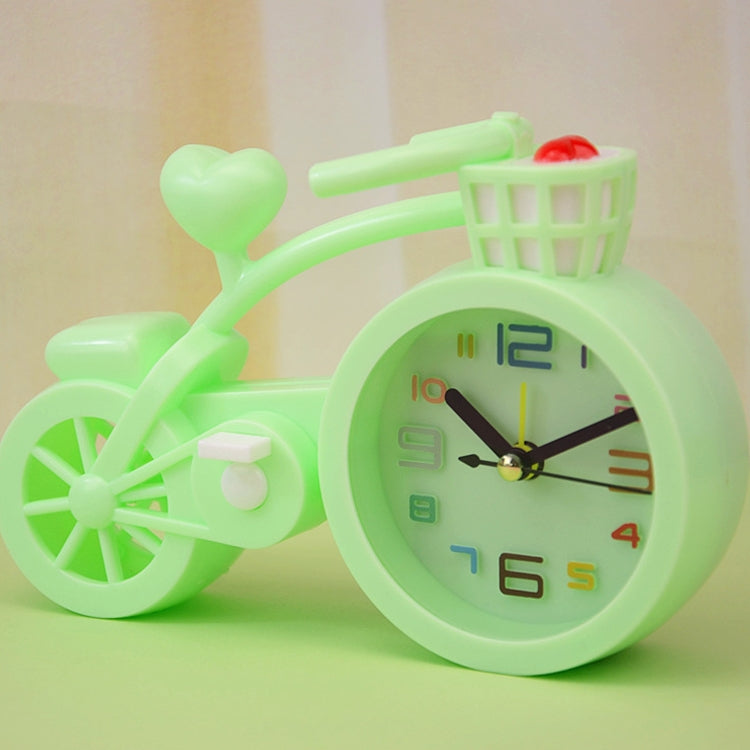 2 PCS Bicycle-shaped Desktop Alarm Clock Student Gifts